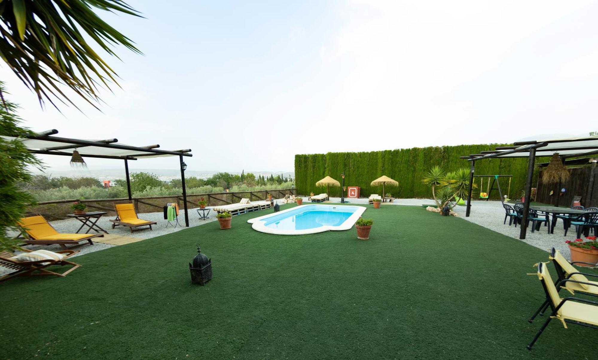 La Cuadra, Finca A Los Pies De Sierra Nevada, A 10 Minutos Del Centro, Piscina, Jardin, Barbacoa La Zubia  Luaran gambar